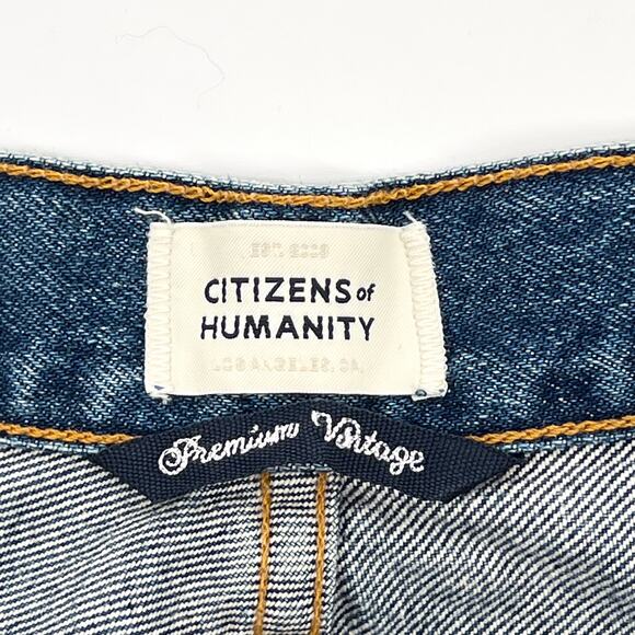 Citizens of Humanity Libby Relaxed Bootcut Jeans Women’s Size 33 Distressed - Picture 5 of 9